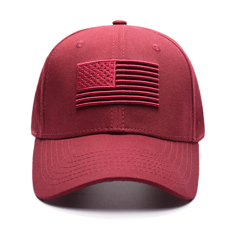 Men's Baseball Cap with American Flag